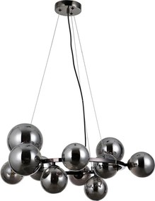 Italux modern függeszték canello matt fekete füstös grafit itxpnd-406007-11a-bl