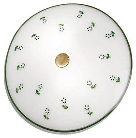 Kolarz 731.U12.4.21 - Mennyezeti lámpa NONNA 2xE14/60W/230V átm. 30 cm zöld 731.U12.4.21