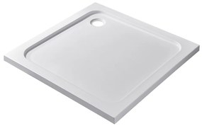 Modena Slim szögletes alacsony akril zuhanytálca 100x100 cm