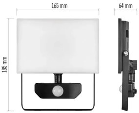 LED Reflektor érzékelővel TAMBO LED/30W/230V 4000K IP54