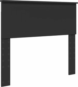 vidaXL Fejtámla Fekete tölgy 100 cm Faanyag