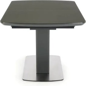 Bilotti bővíthető étkezőasztal – antracit matt / dió 160–200 cm