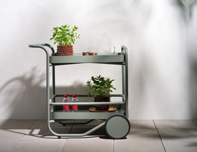 Trolly kerti zsúrkocsi