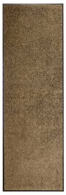 vidaXL barna kimosható lábtörlő 60 x 180 cm
