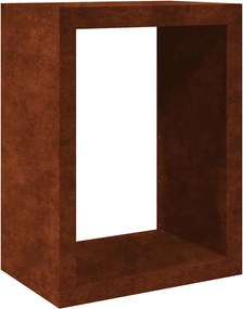 vidaXL tűzifa állvány 60x40x80 cm időjárásálló acélból