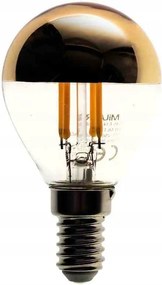 Filament Led izzó 4W G45 E14 2700K Top Gold