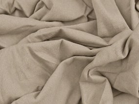 Jersey gumis lepedő EXCLUSIVE cappuccino 180 x 200 cm
