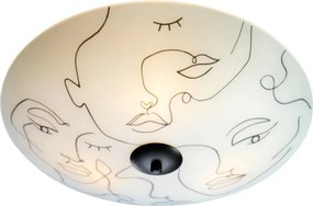 MARKSLÖJD 108459 MESSY Ufo Lámpa Fehér E14 IP20