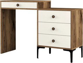 Lizbon 554 - Walnut, Cream