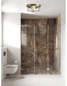 Searchlight 61321-6SB - Mennyezeti lámpatest EMPIRE 6xE14/60W/230V IP44