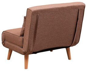 Barna fotel Folde – Artie