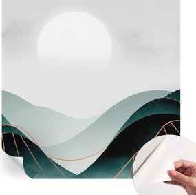 Öntapadós Fali Fotótapéta Hálószobába Látszólagos nyugalom 250x250 cm