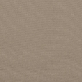 tópszínű oxford szövet kerti padpárna 180 x (50+50) x 7 cm