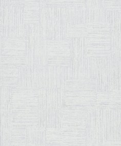 Fali tapéta dombornyomott textúra fehér és gyöngyház vinil tapéta