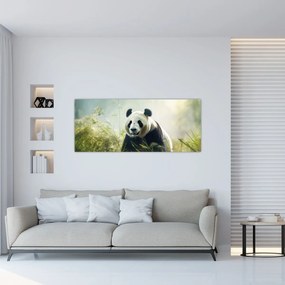 Kép - Panda (120x50 cm)