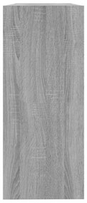 szürke sonoma színű könyvszekrény/térelválasztó 100x30x72 cm