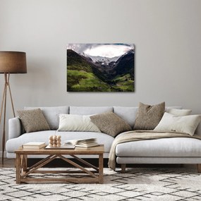 Kép - Völgy a hegyek alatt (70x50 cm)
