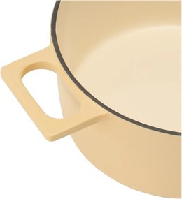 Indukciós tűzhelyhez alkalmas öntöttvas lábas fedővel 5,5 l Mattia 3.0 – FABINI