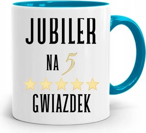 Ékszerésznek Kék Ékszer Bögre 5 Csillagos, fényképes nyomattal