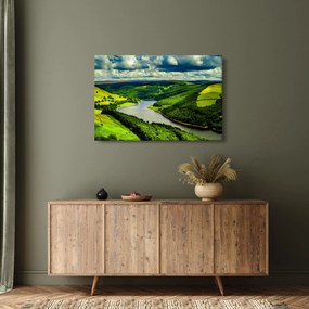Kép - Zöld táj (90x60 cm)
