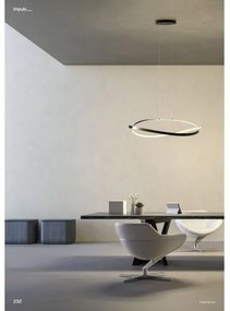 Redo 01-3617 - LED dimmelhető kábelre szerelt függeszték IMPULS LED/38W/230V fekete