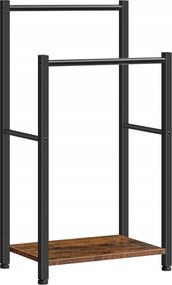 Hoobro Szabadon álló törölközőtartó 80cm fekete