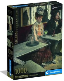 Művészet Egy kávézóban Degas 1000 db-os Compact puzzle Clementoni