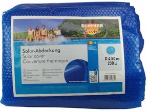 Summer Fun kék polietilén szolártakaró kerek medencéhez 450 cm