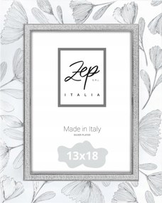 Képkeret 13x18 átlátszó ezüst siracusa esküvői ajándék