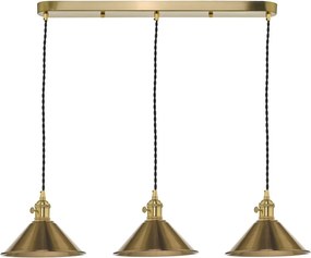 Dar Lighting HADANO HAD3640-01 Függőlámpa 3x40W/E14