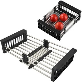 Teleszkópos Csöpögtető mosogatóhoz fekete