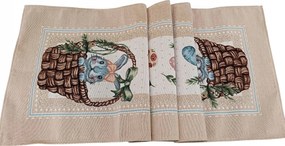 Asztalterítő 47x140 Húsvéti húsvéti tojás