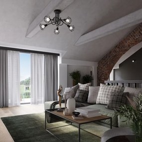 Sollux SL.1105 - Fali spotlámpa ARTEMIS 1xE14/40W/230V fekete