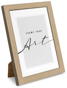 Natúr színű álló-fali képkeret 12x17 cm Beech – knor
