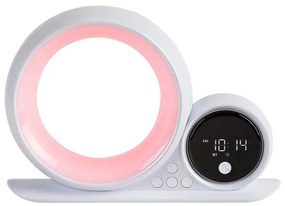 Rabalux 76109 - LED RGB Asztali lámpa hangszóróval WAKEWAY LED/5W/230V