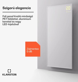 Klarstein Wonderwall Smart Bornholm, infravörös hősugárzó, 60 x 120 cm, 1200 W, applikáció