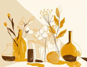 Poszter 65x50cm Napsütötte árnyalat