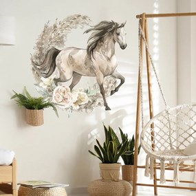 INSPIO Falmatrica - Barna ló boho stílusban