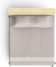 Bézs pamut ágytakaró franciaágyra 230x200 cm Seritli – Mijolnir