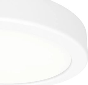 Eglo 901332 - FUEVA LED fürdőszobai mennyezeti világítótest LED/7,5W/230V Ø16,6cm IP44 fehér