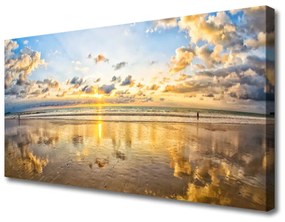 Vászonkép falra tenger, táj 125x50 cm