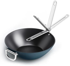 Wok serpenyő kerámia felülettel ø 32 cm Space – Joseph Joseph