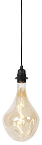 Függesztett lámpa, fekete fényerőszabályzó, beleértve a LED arany fényerőszabályozást is - Cava Luxe