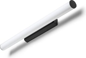 RENDL RIVIER LED 89 nástěnná černá/mléčný akryl 230V LED 30W 3000K
