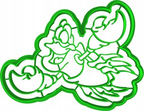 Forma Lyukasztó Sütemény- és Mézeskalácsvágó Arielka Sebastian 12cm