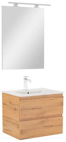 Vario Forte 60 komplett fürdőszoba bútor tölgy-tölgy
