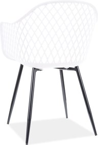AKCIÓ Fehér műanyag szék CORRAL B II. osztály