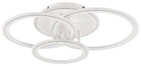 Zuma Line MS238130-WH - LED Dimmelhető lámpa LUNAR LED/55W/230V 3000-6000K fehér + távirányító