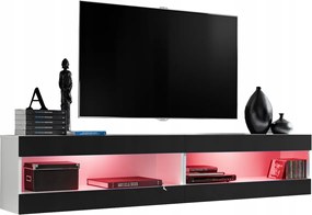 Rtv bútor szett Tivoli SET4 fehér/fekete, Rgb LED-ek