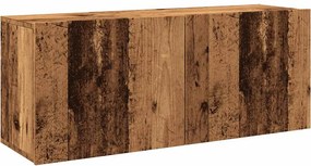 vidaXL antik fa színű falra szerelhető TV-szekrény 100 x 30 x 41 cm